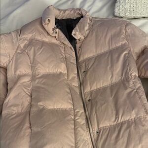 TopShop Women’s  Pink Puffer Jacket